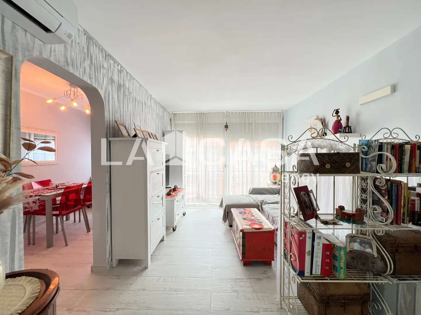 Living room of Flat for sale in Badalona  with Heating