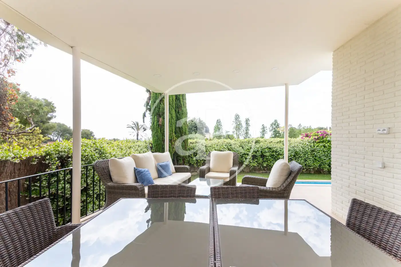Terrassa de Casa o xalet de lloguer en Barcelona amb Aire condicionat, Calefacció i Jardí privat
