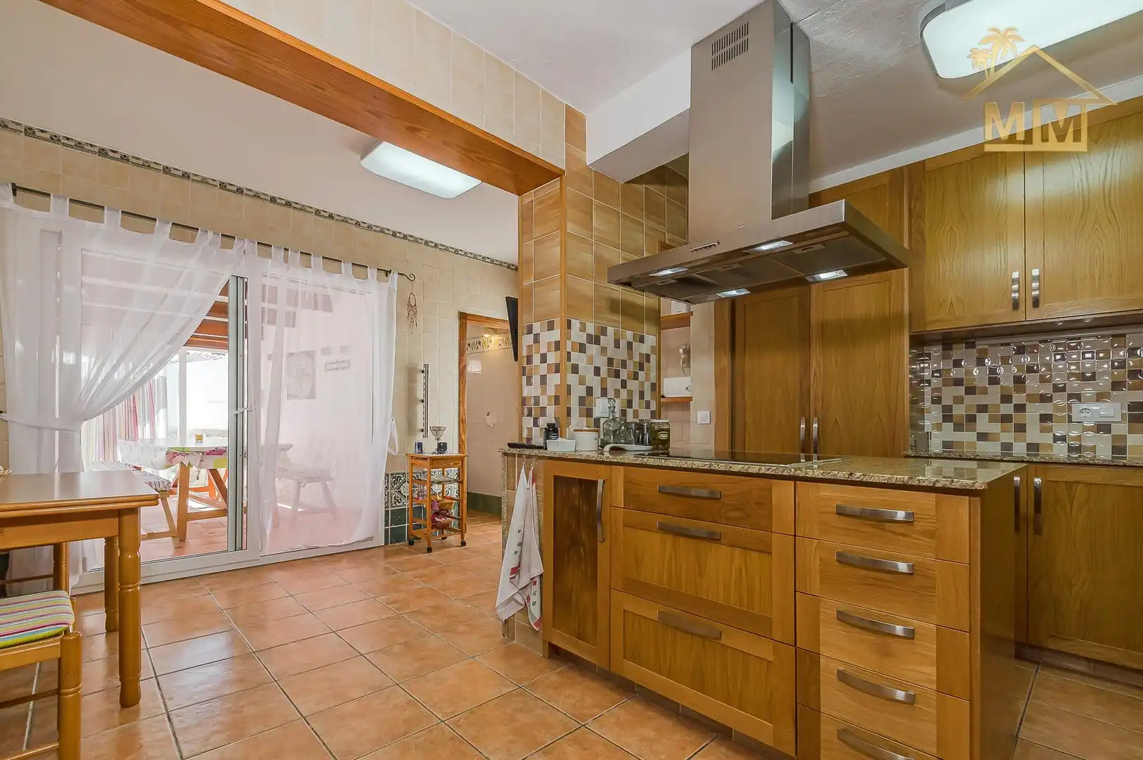 Cocina de Casa o chalet en venta en Es Castell con Aire acondicionado, Calefacción y Terraza