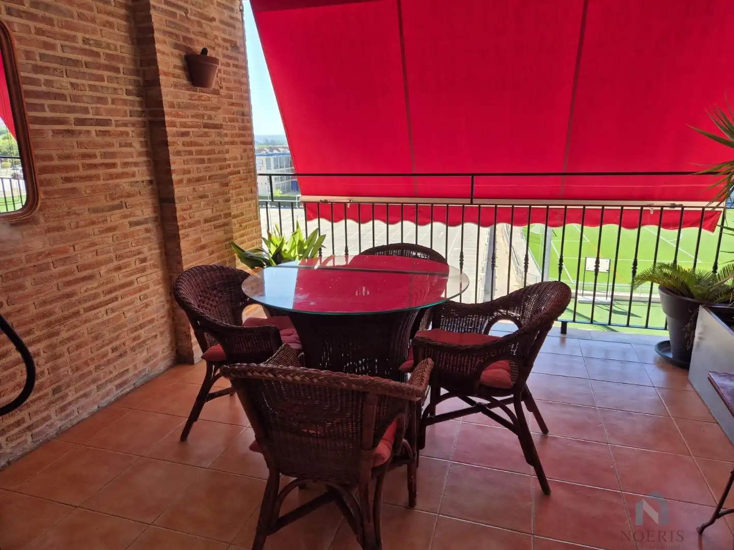 Terrace of Flat for share in Catarroja  with Terrace, Furnished and Balcony