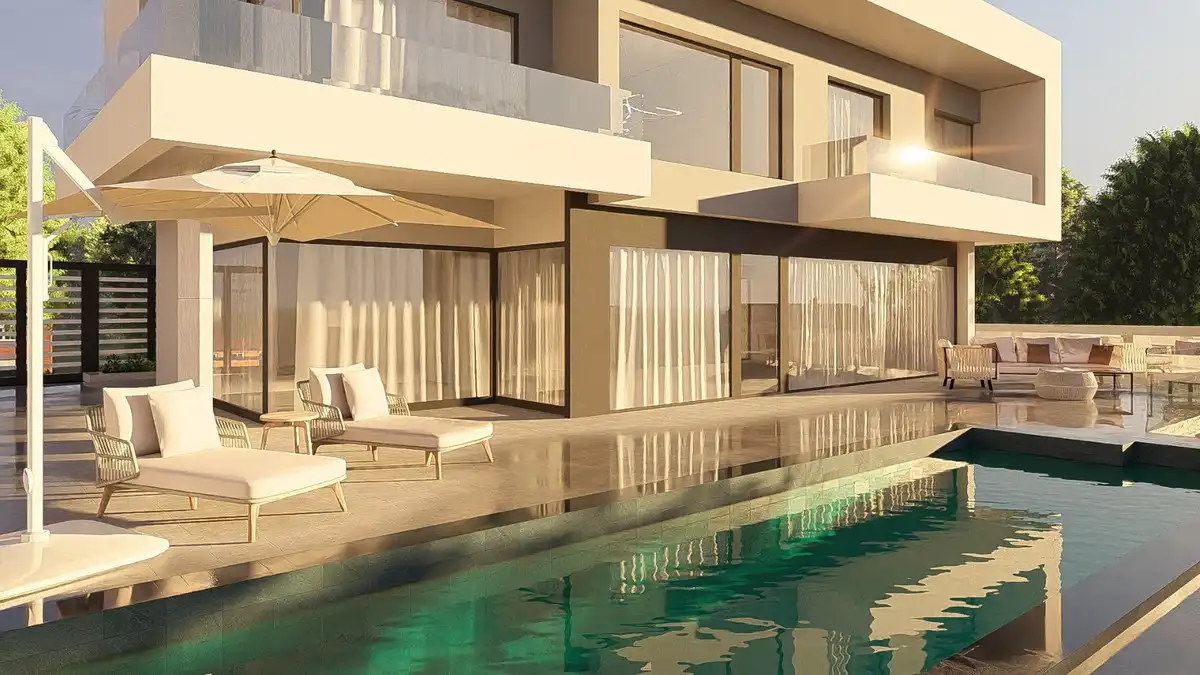 Detached house with pool for sale in Riviera del Sol
