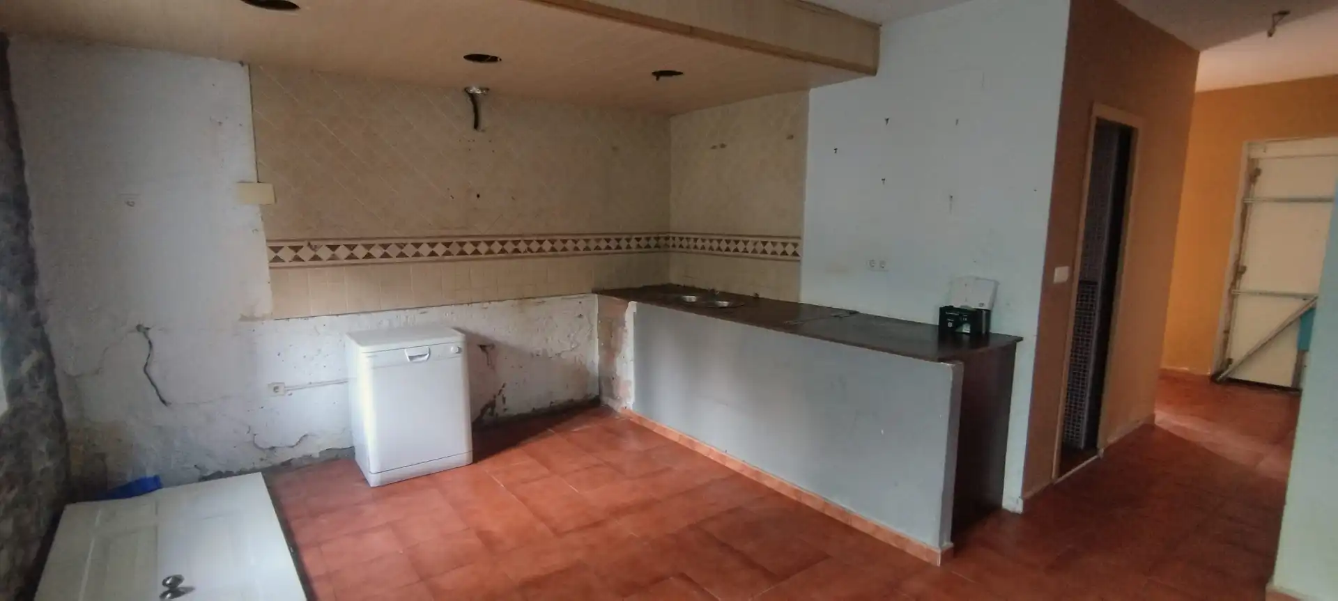Cocina de Casa adosada en venta en Sabiñánigo con Jardín privado y Balcón
