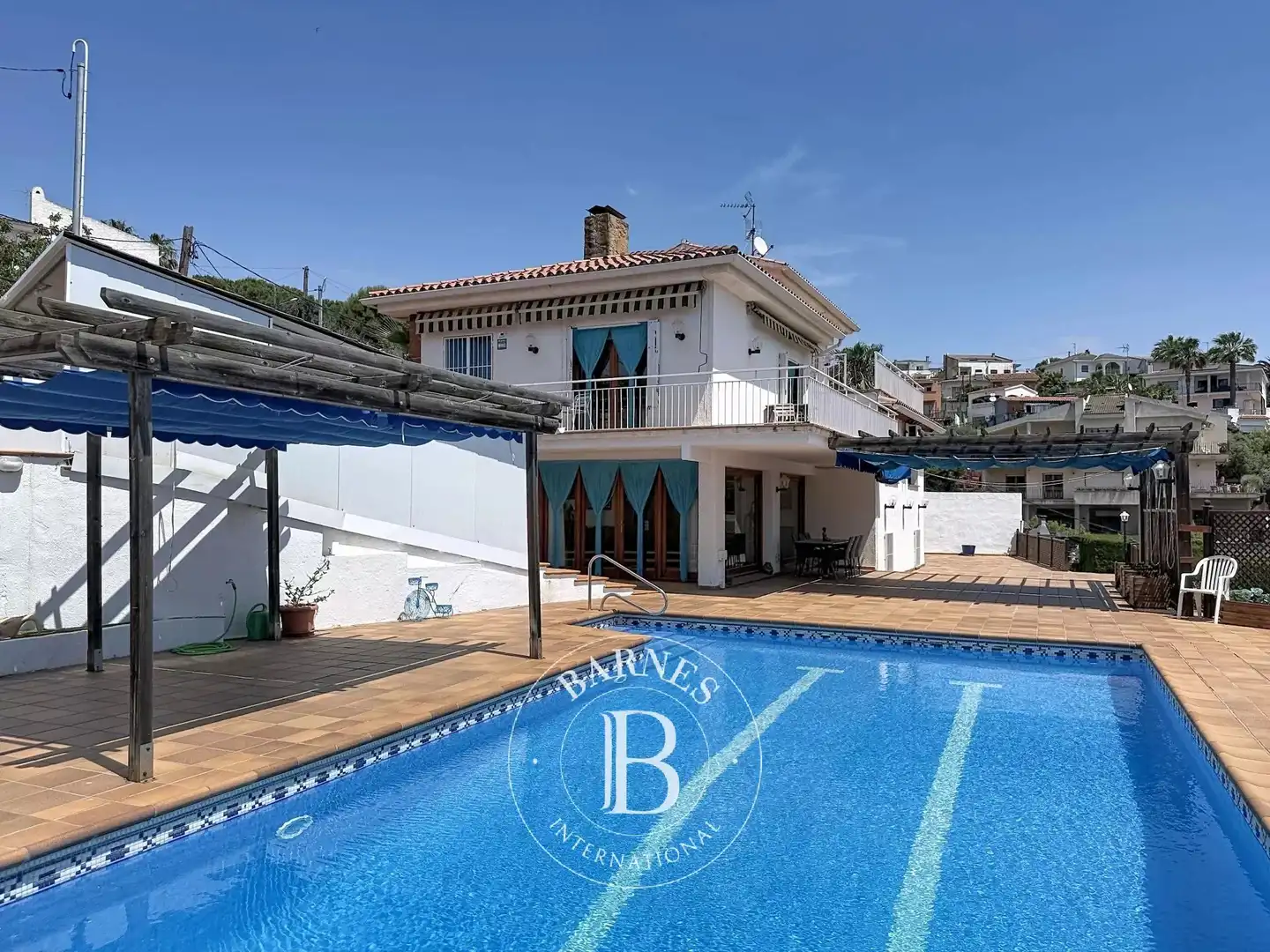 Casa amb piscina en venda a Santa Susanna