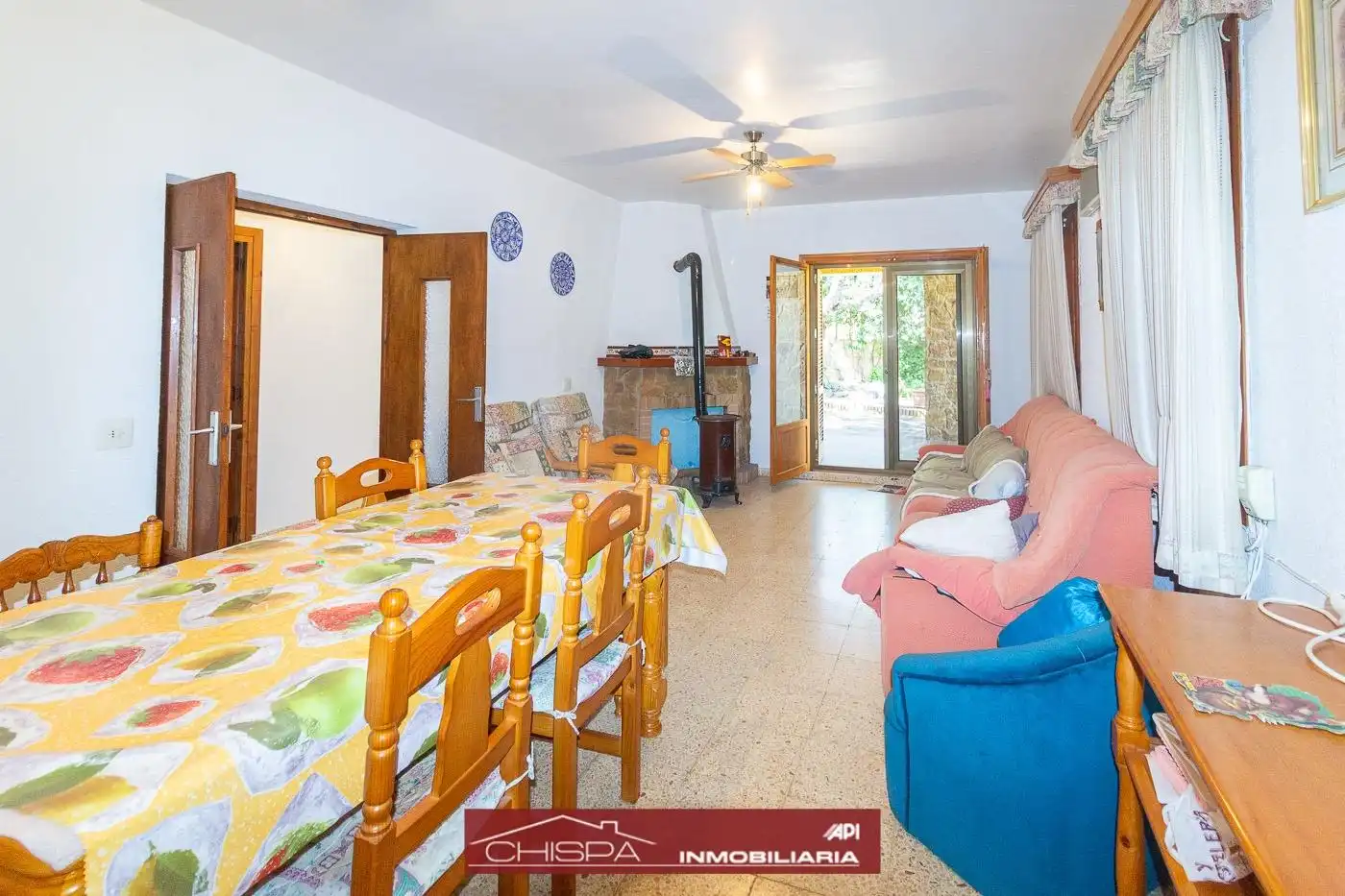 Sala de estar de Casa o chalet en venta en Serra con Aire acondicionado, Terraza y Trastero