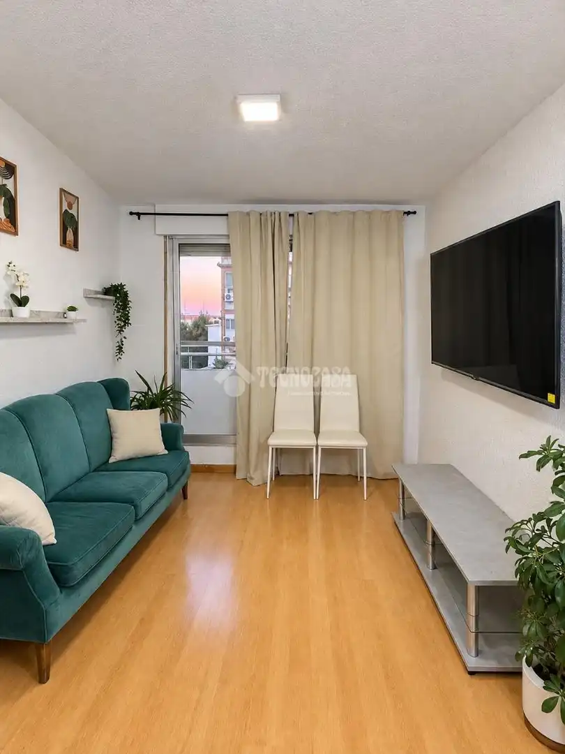 Sala de estar de Piso en venta en Madrid