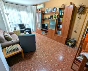 Sala d'estar de Pis en venda en  Barcelona Capital amb Aire condicionat i Balcó