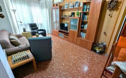 Sala d'estar de Pis en venda en  Barcelona Capital amb Aire condicionat, Calefacció i Moblat