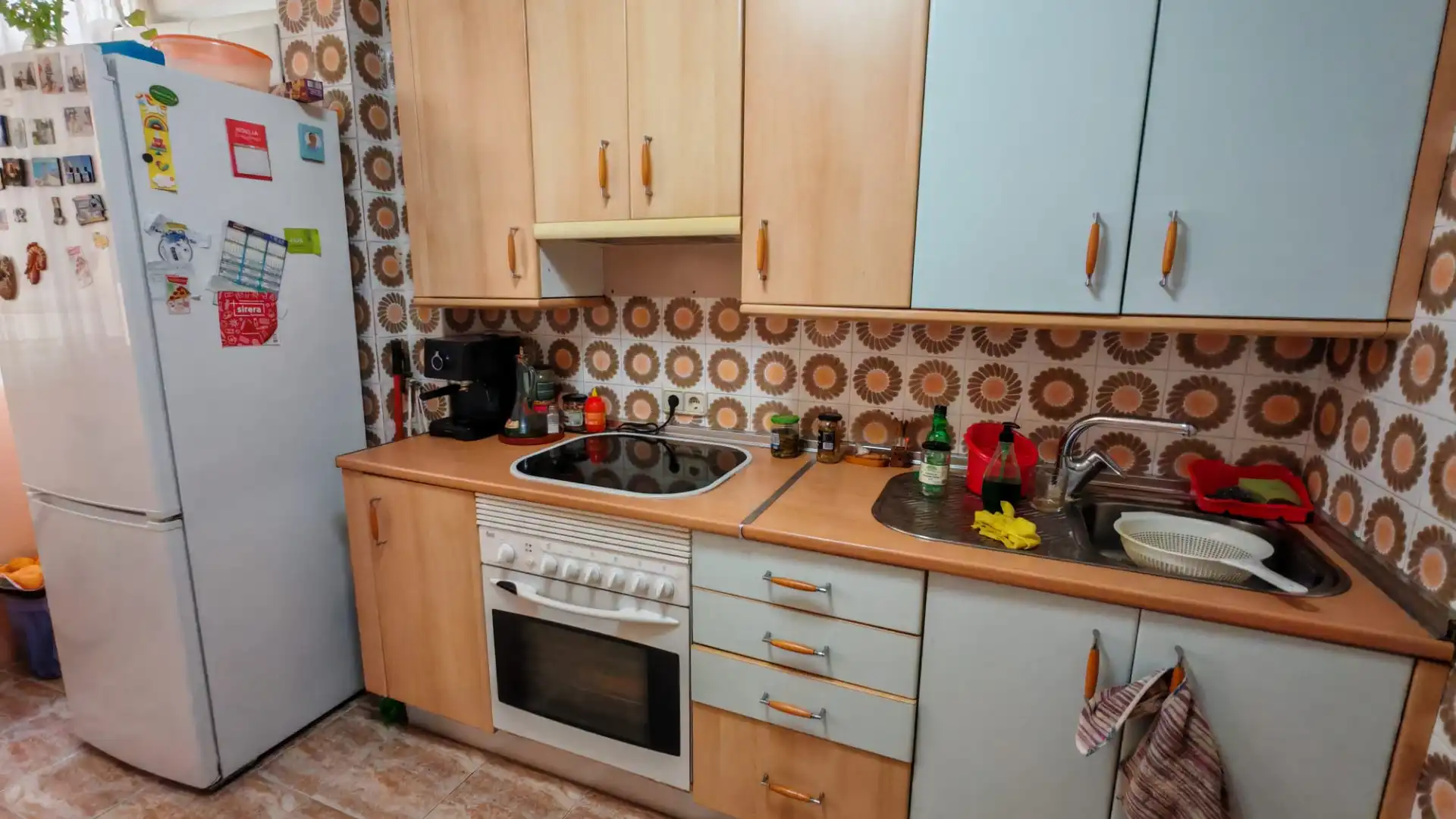 Kitchen of Flat for sale in Móstoles  with Heating, Parquet flooring and Terrace