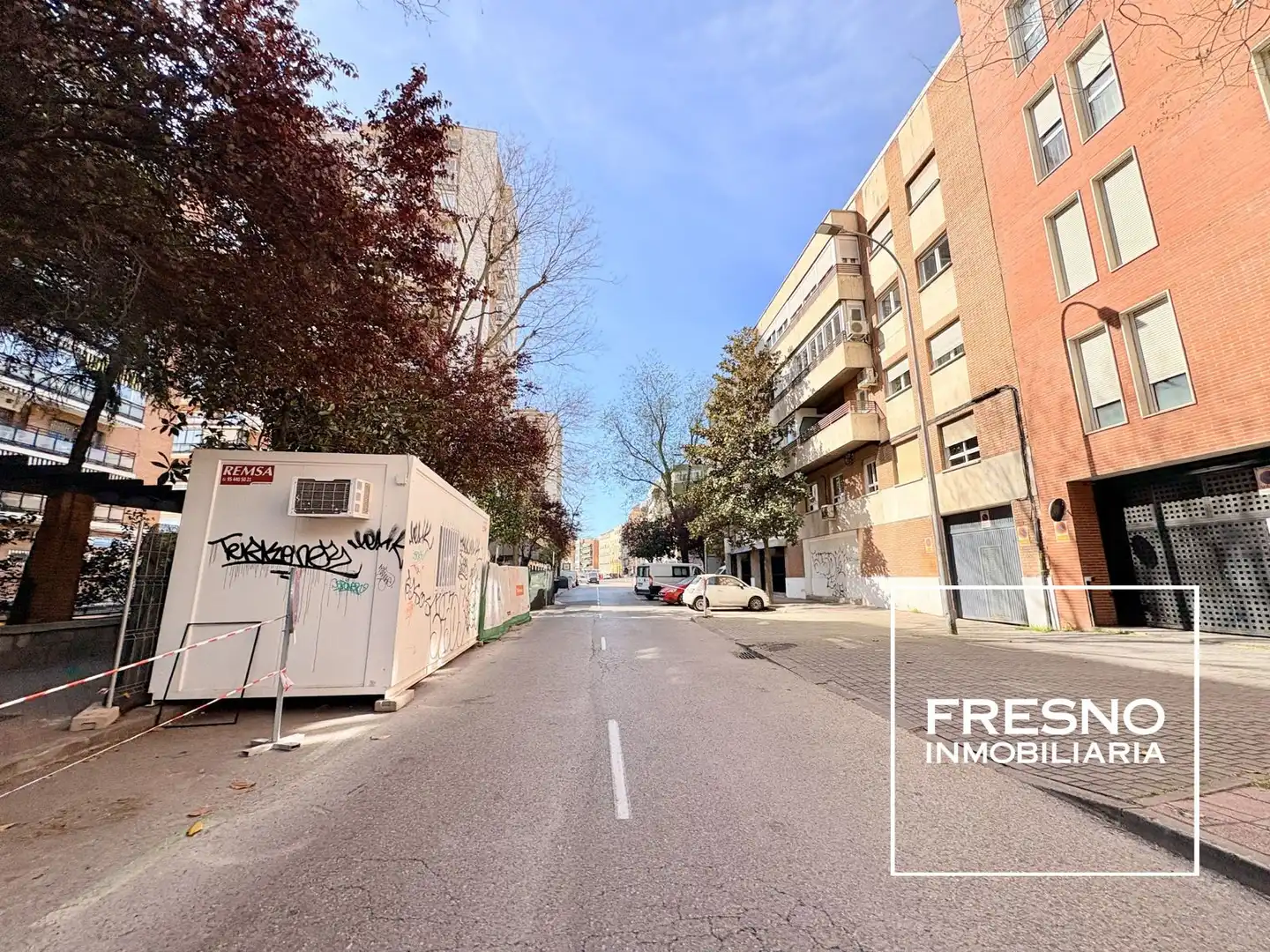 Exterior view of Flat for sale in Madrid  with Heating, Storage room and Community pool