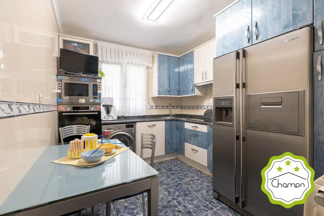 Kitchen of Flat for sale in Portugalete  with Heating, Terrace and Storage room