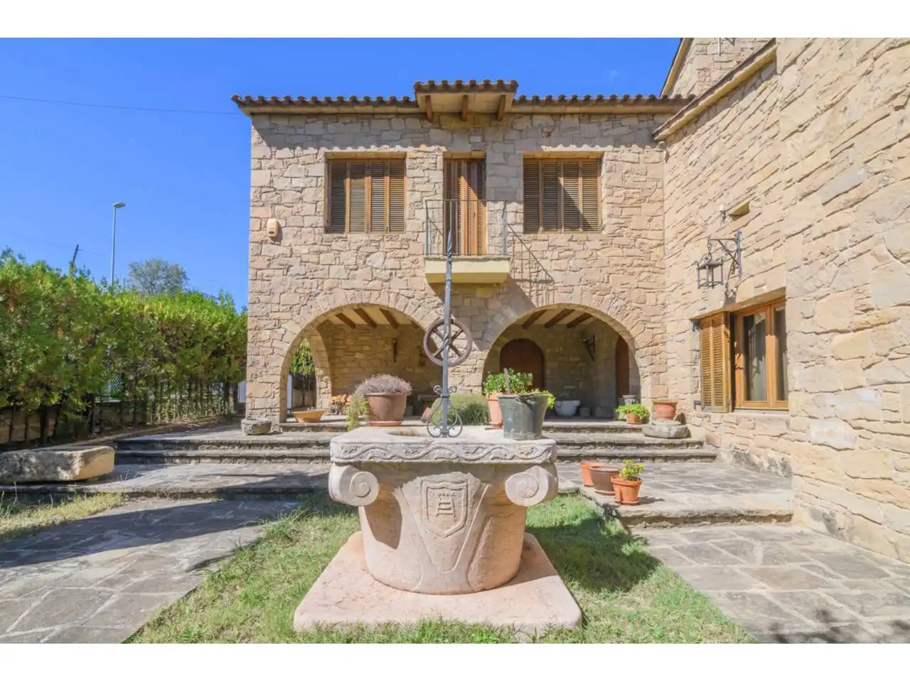 Außenansicht von Haus oder Chalet zum Verkauf in Sant Vicenç de Castellet mit Klimaanlage, Heizung und Privatgarten