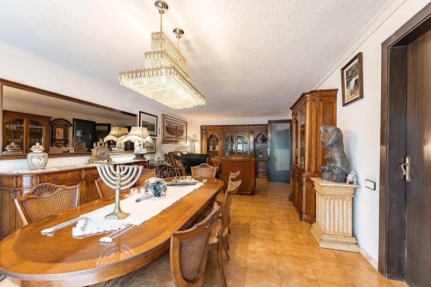 Dining room of Detached homes for sale in Terrassa  with Air Conditioner, Heating and Private garden