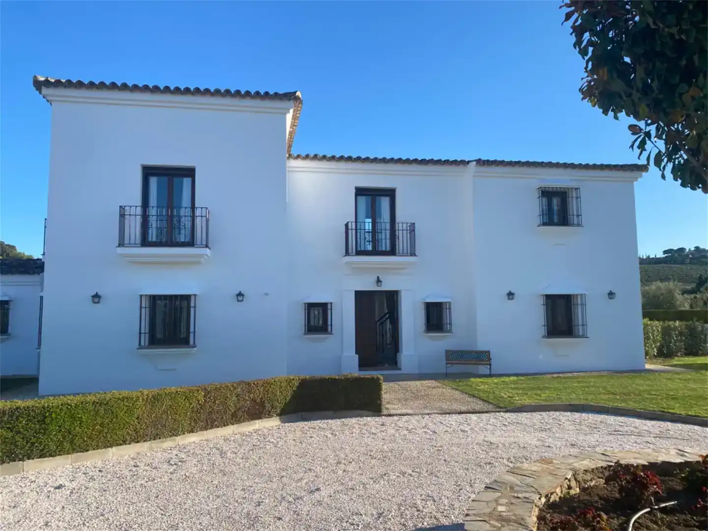 Vista exterior de Finca rústica en venda en Ronda amb Aire condicionat, Jardí privat i Piscina