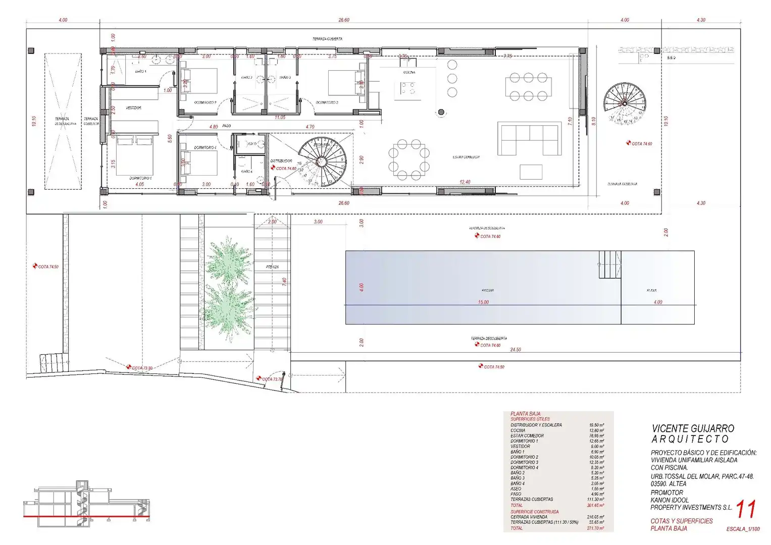 Residencial en venta en Altea