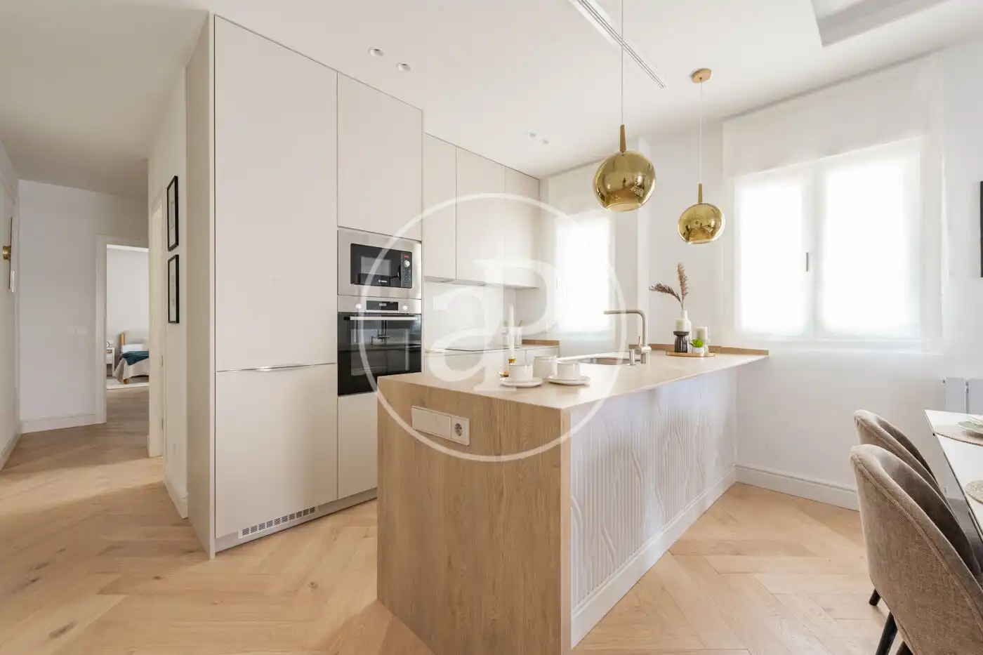 Kitchen of Attic for sale in Madrid  with Air Conditioner, Heating and Terrace