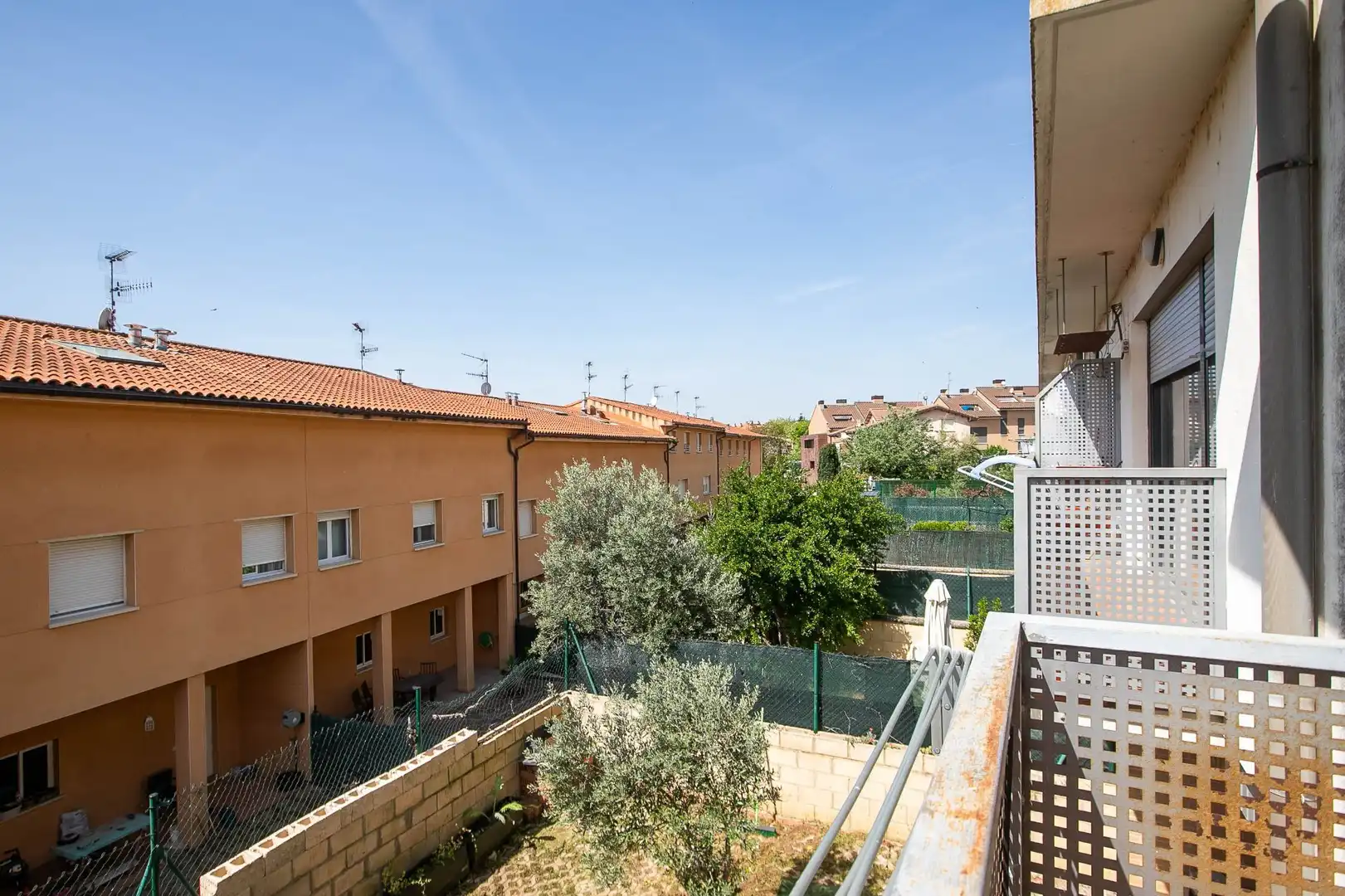 Terraza de Casa adosada en venta en Mendigorria con Calefacción, Jardín privado y Amueblado