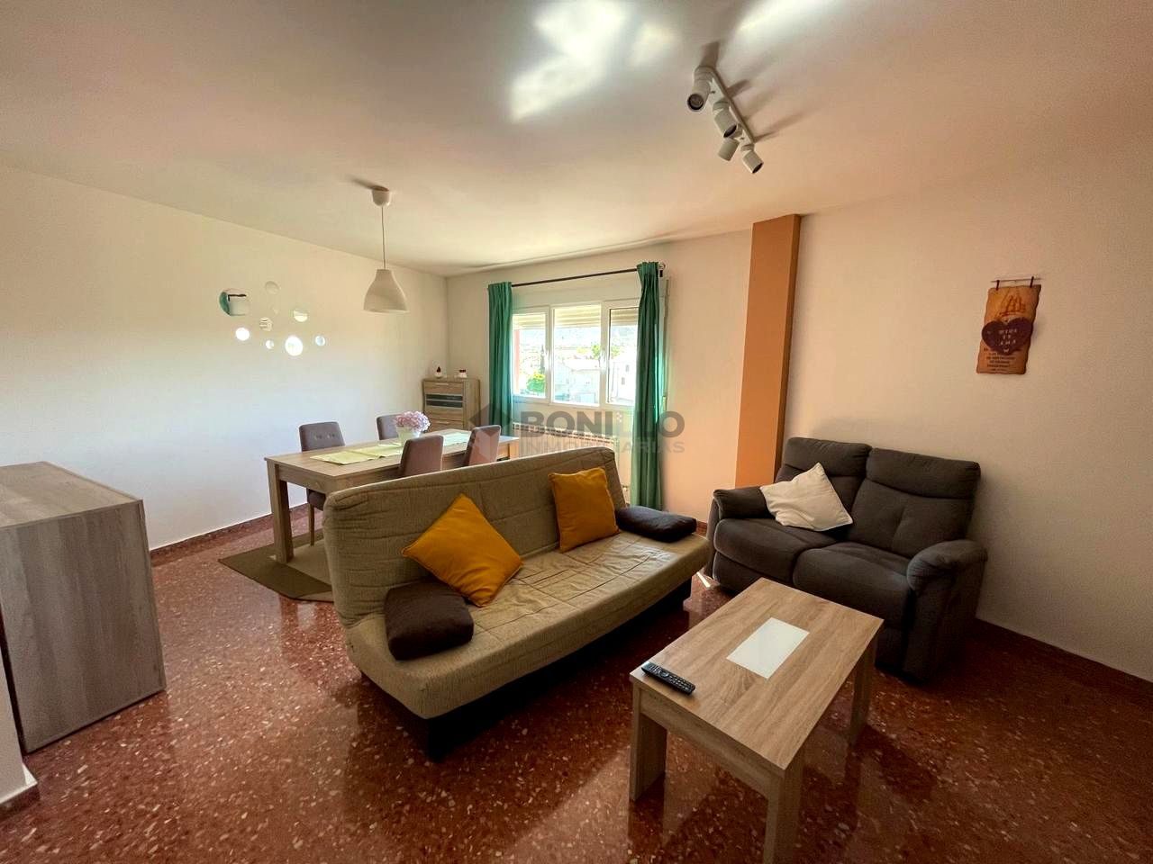 Living room of Apartment for sale in  Teruel Capital  with Heating, Storage room and Furnished