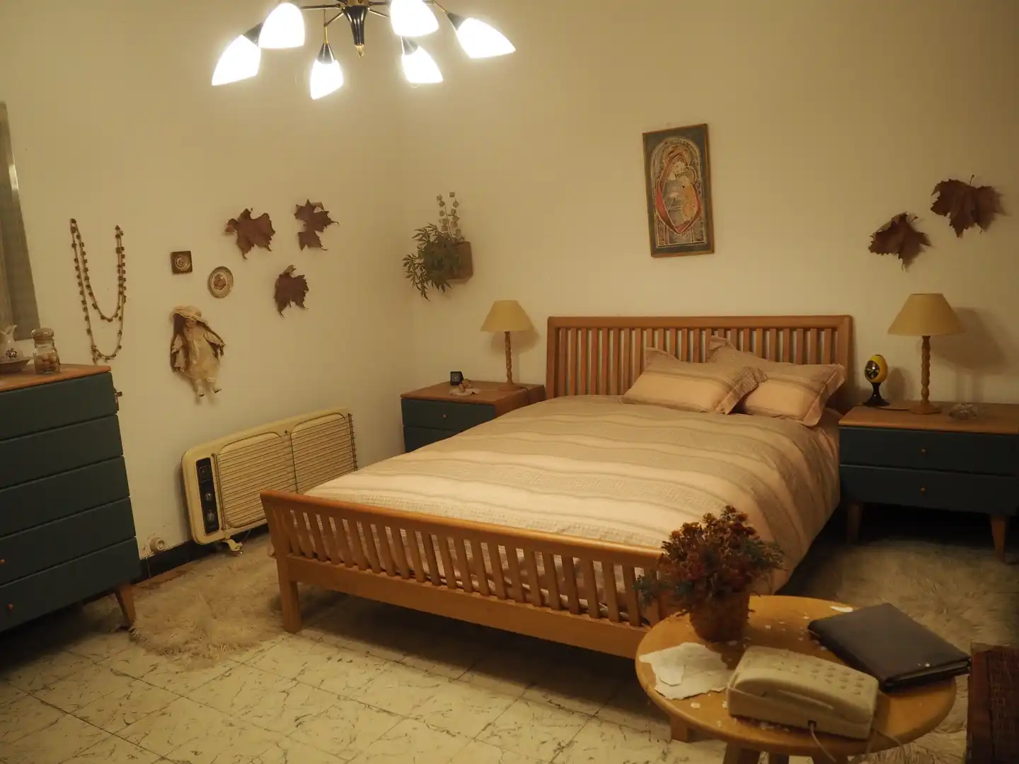Schlafzimmer von Wohnung zum Verkauf in Flix mit Terrasse, Abstellraum und Möbliert