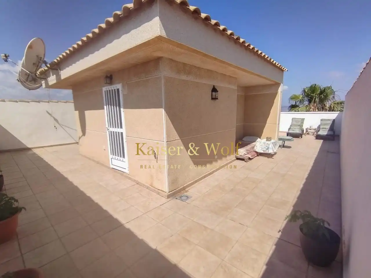 Terrassa de Casa o xalet en venda en Torrevieja amb Jardí privat, Terrassa i Traster