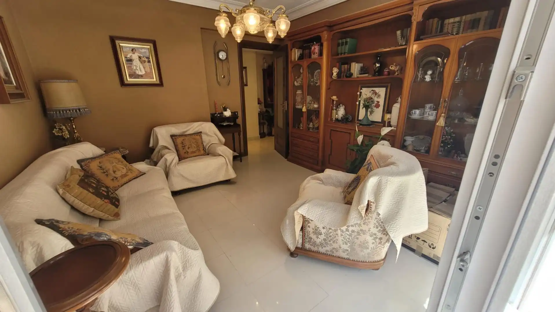Living room of Flat for sale in Salamanca  with Heating and Balcony