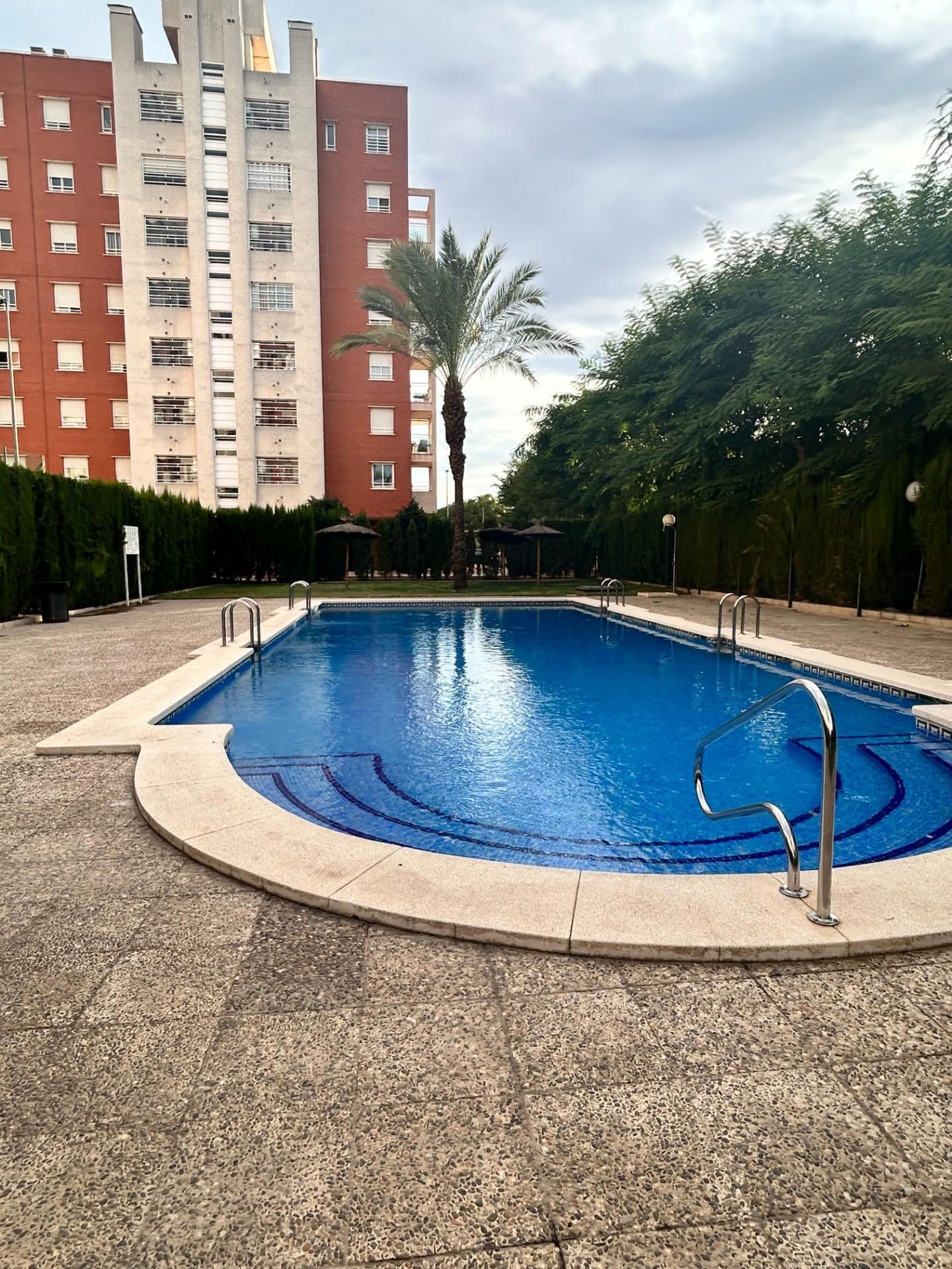 Swimming pool of Flat for sale in  Murcia Capital  with Air Conditioner, Heating and Private garden