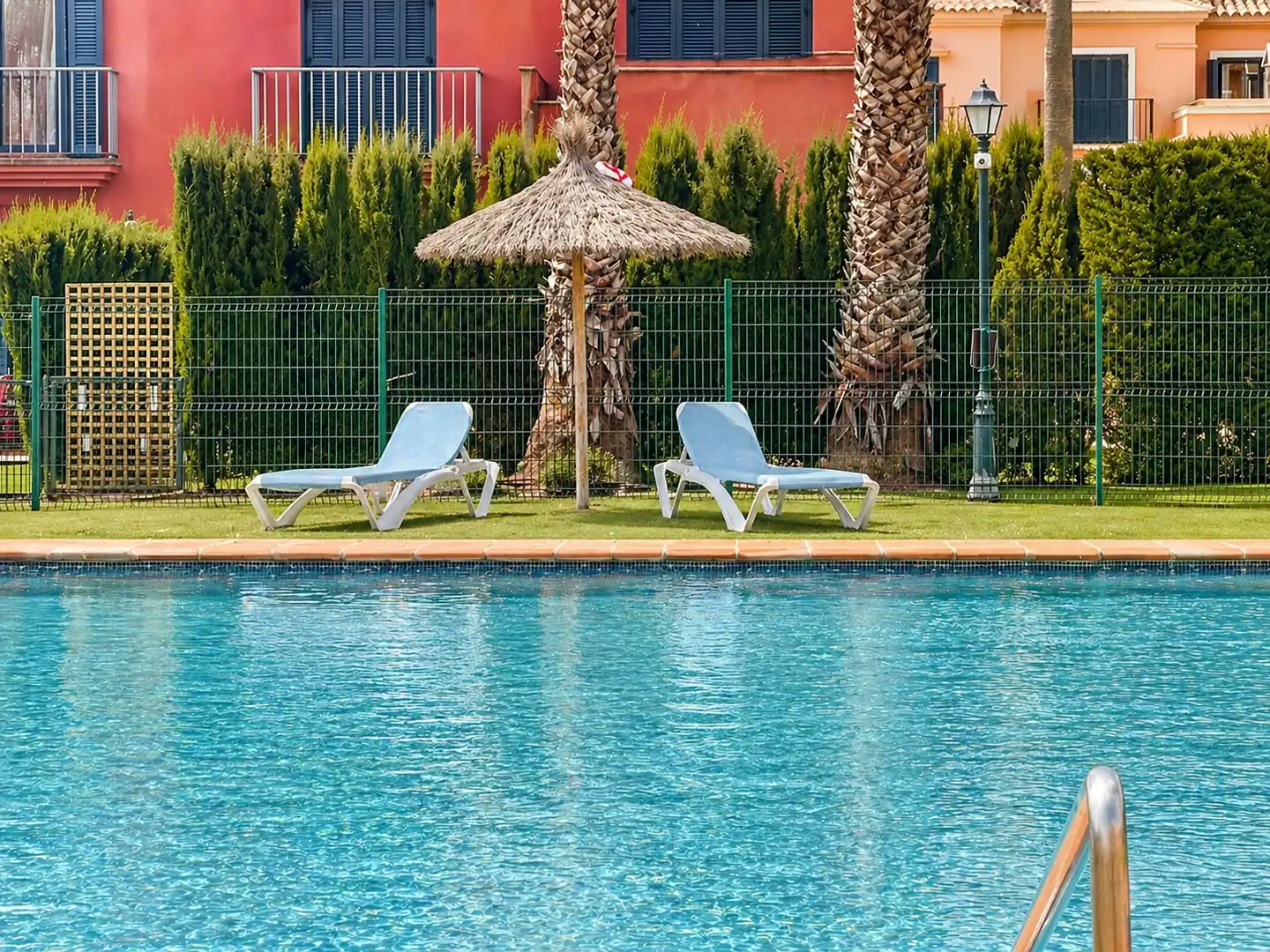 Swimming pool of Detached homes for sale in Sotogrande  with Air Conditioner and Terrace