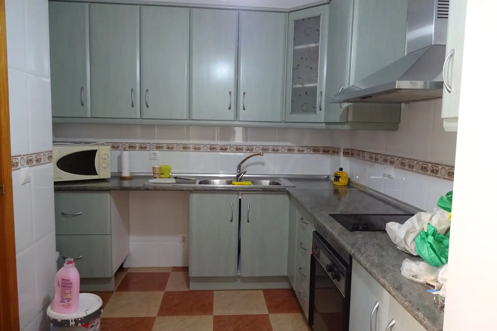 Cocina de Casa adosada en venta en Garrucha con Terraza, Amueblado y Piscina comunitaria
