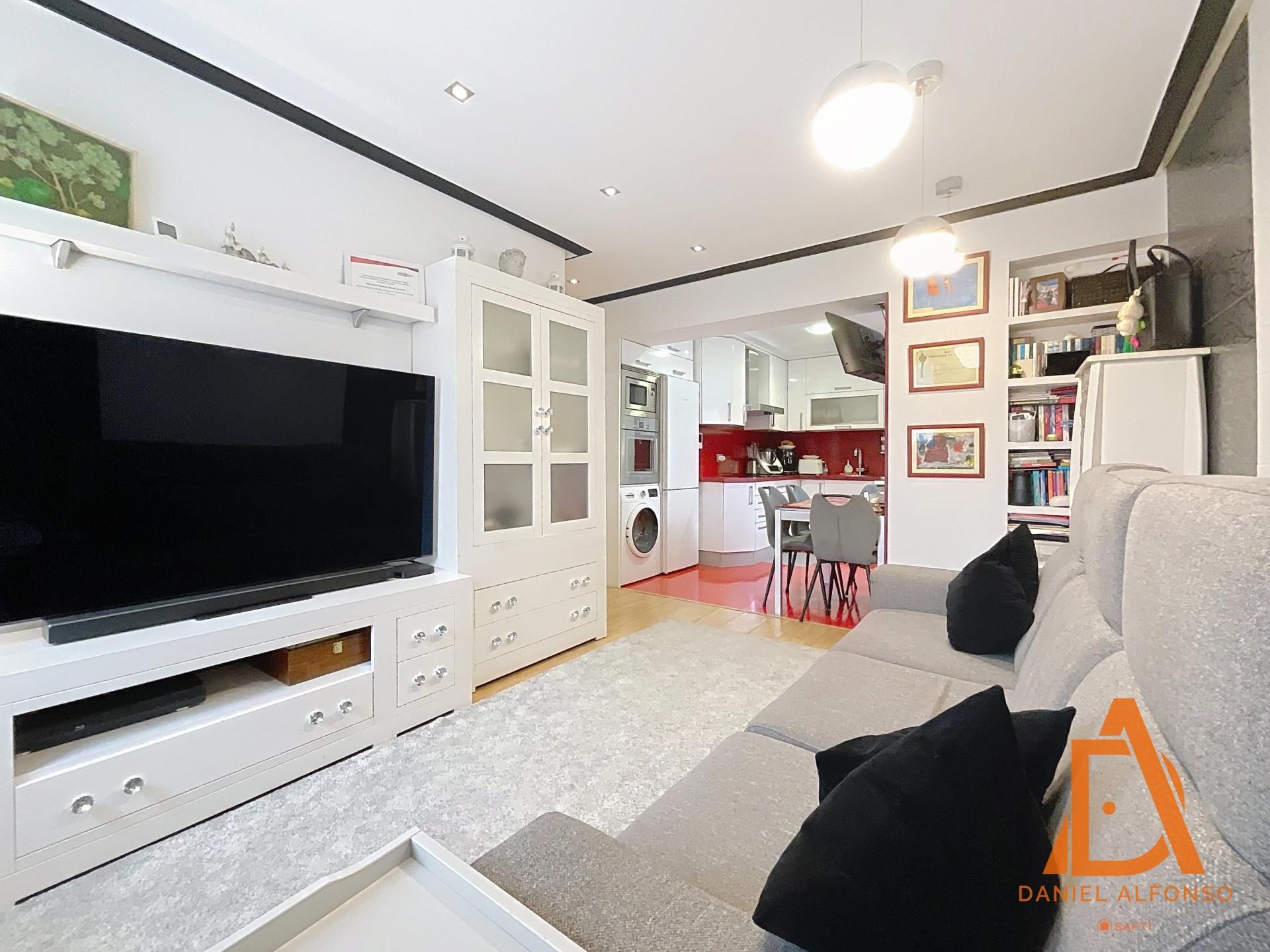 Living room of Flat for sale in Gijón 