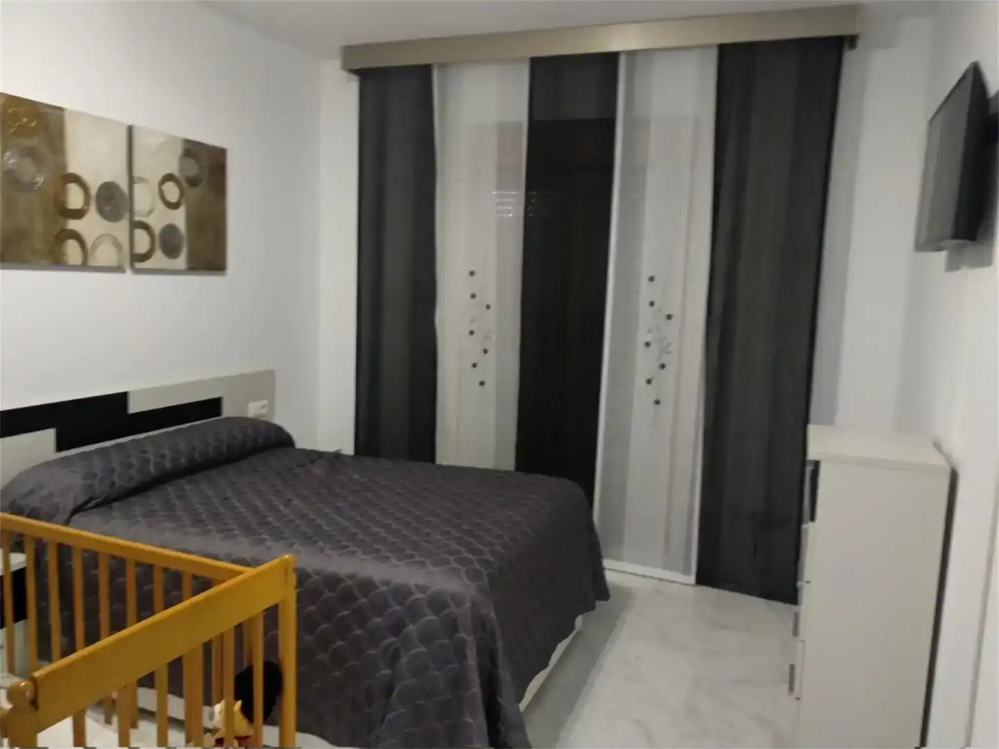 Bedroom of Flat for sale in Montilla  with Air Conditioner, Storage room and Furnished