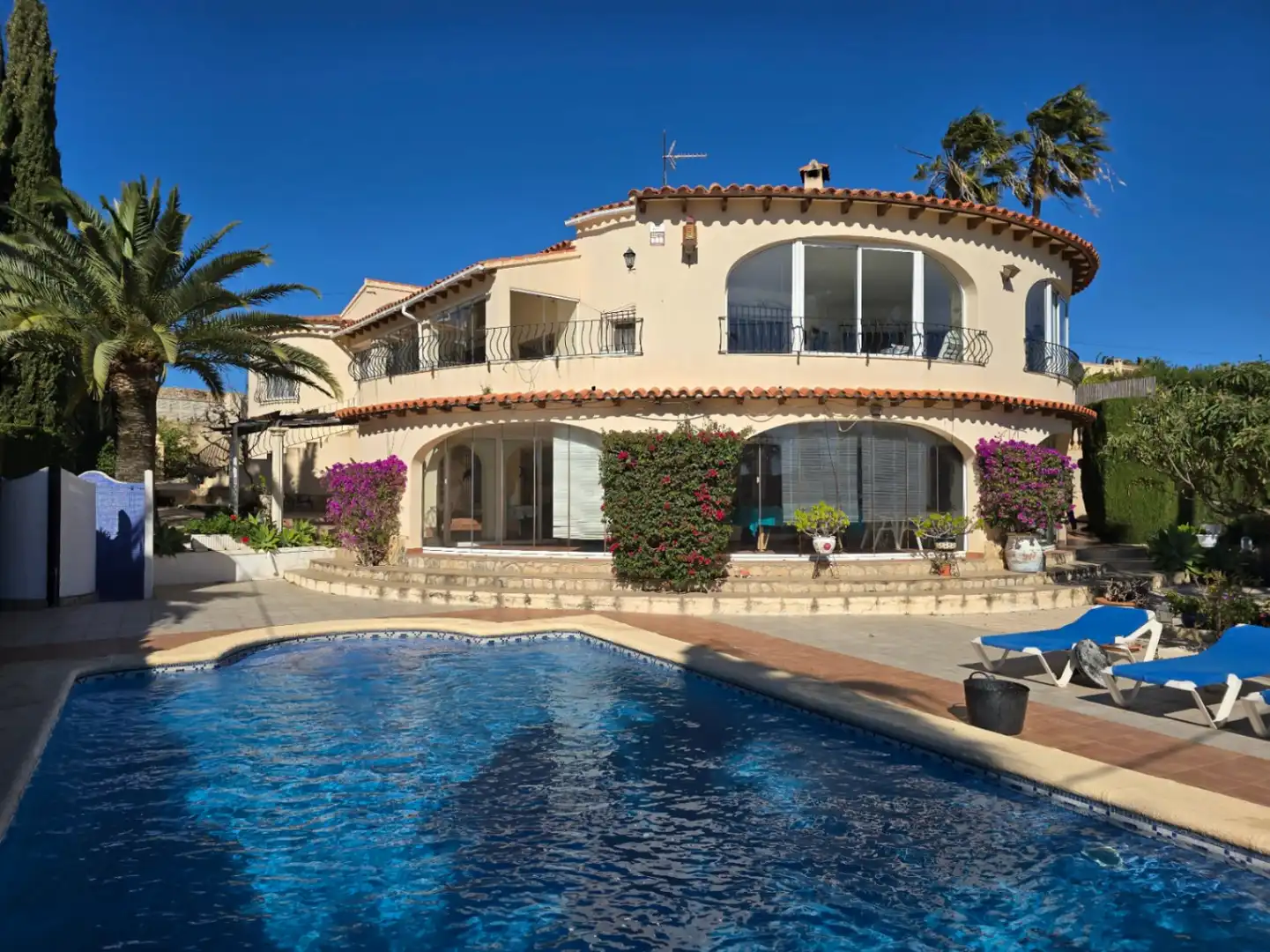 Piscina de Casa o xalet en venda en Calpe / Calp