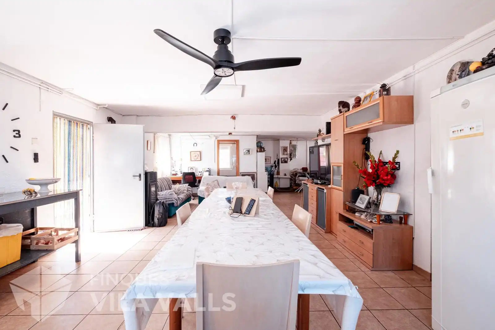 Sala d'estar de Casa o xalet en venda en Caldes de Montbui amb Piscina comunitària
