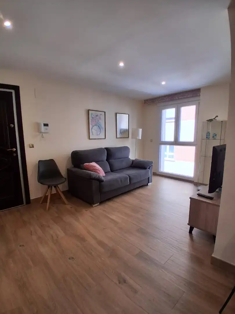 Wohnzimmer von Wohnung zur Miete in Albacete mit Klimaanlage, Heizung und Parkett