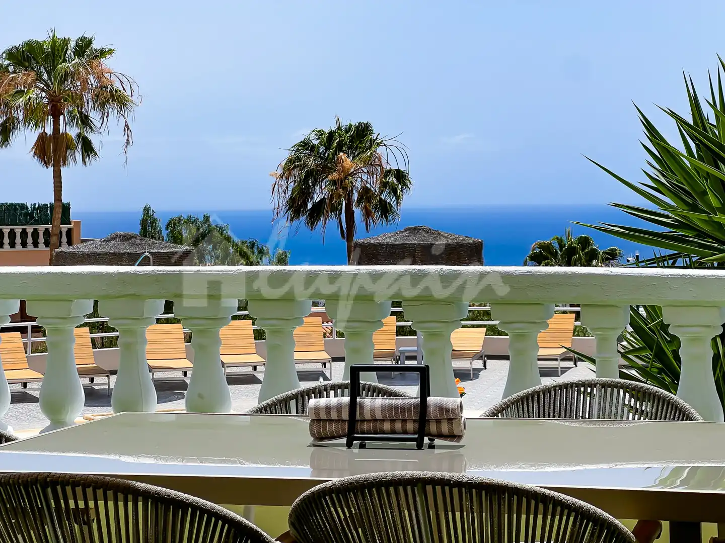 Terrasse von Wohnungen zum Verkauf in Adeje