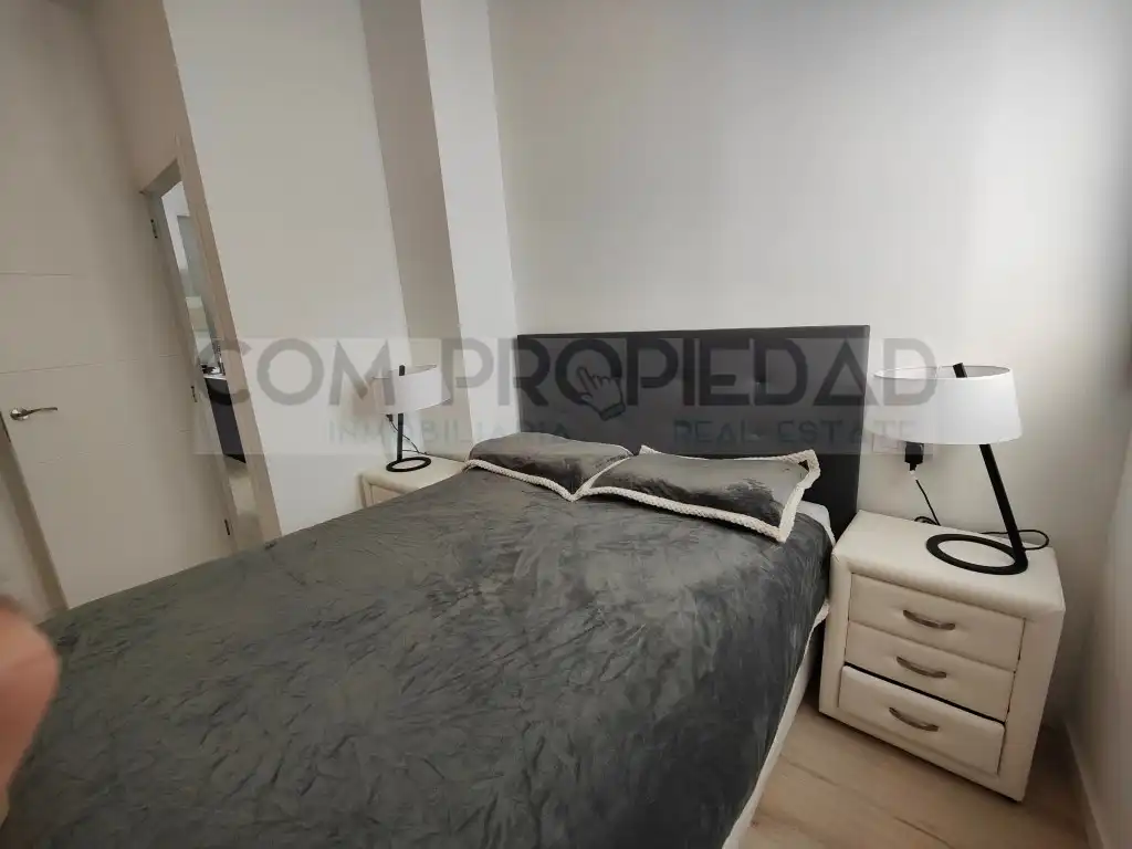 Schlafzimmer von Erdgeschoss zur Miete in  Palma de Mallorca mit Klimaanlage, Ofen und Waschmaschine