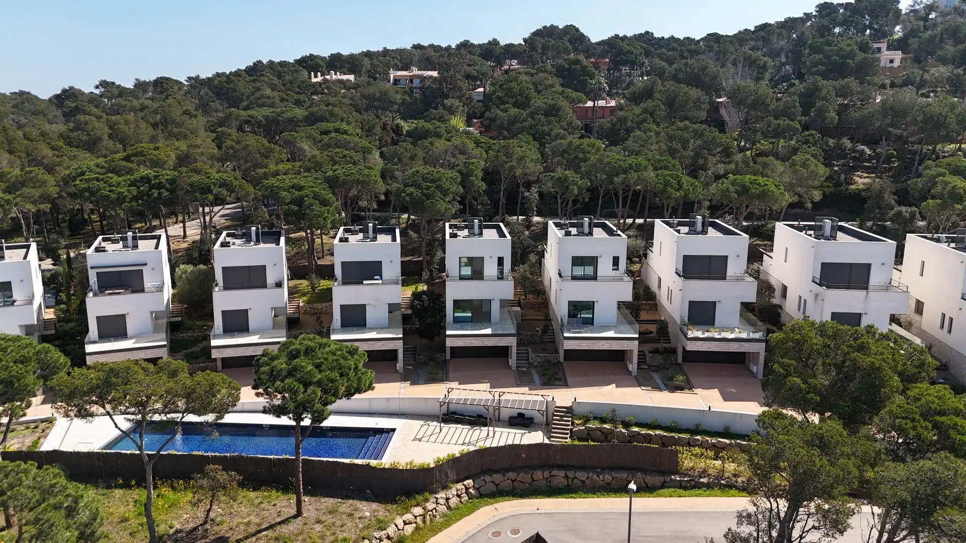 Vista exterior de Casa adosada en venda en Palafrugell amb Aire condicionat, Calefacció i Jardí privat