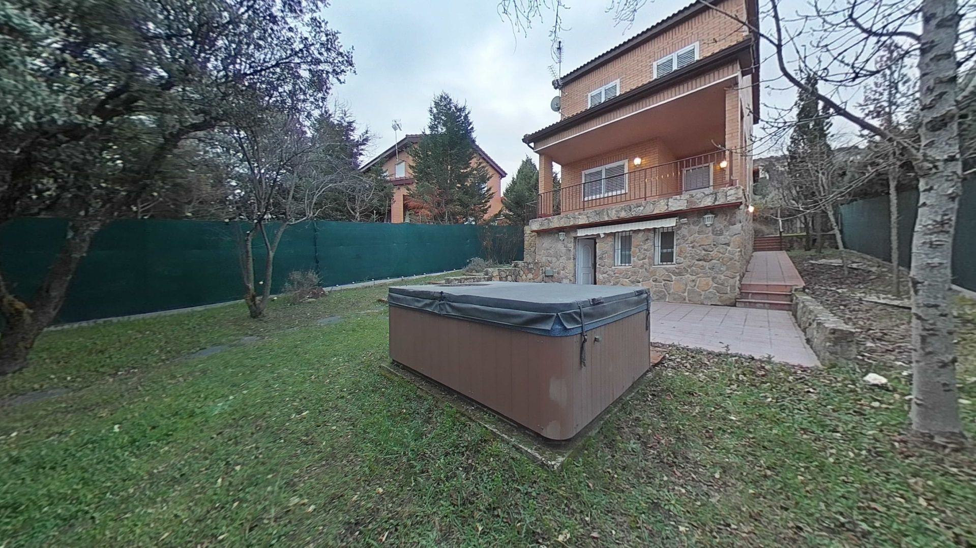 Jardí de Casa o xalet en venda en El Espinar amb Calefacció, Jardí privat i Terrassa