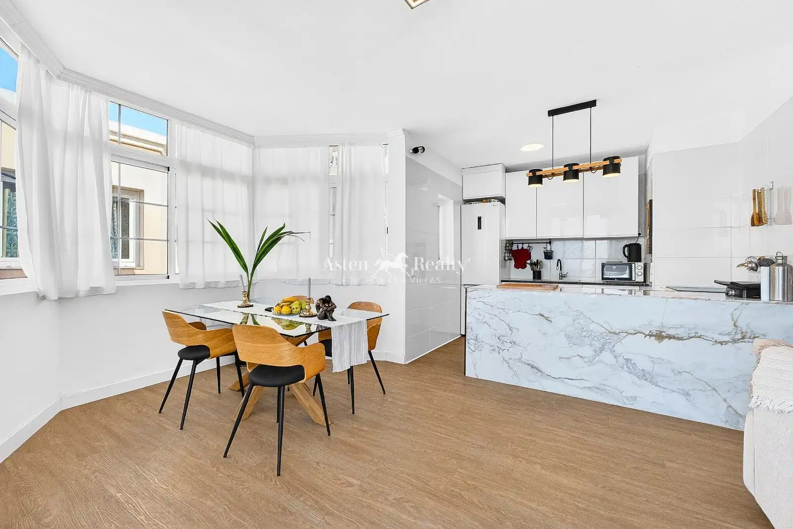 Dining room of Detached homes for sale in Adeje  with Air Conditioner, Terrace and Swimming Pool