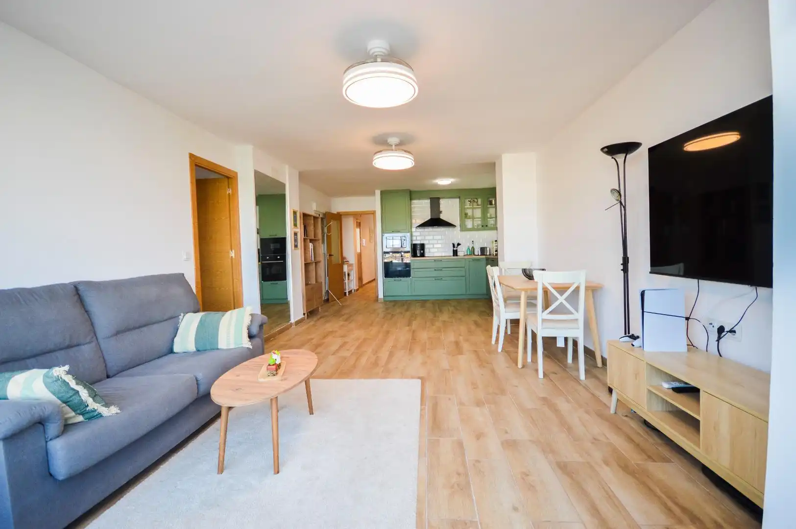 Sala de estar de Piso en venta en Almería con Aire acondicionado y Calefacción