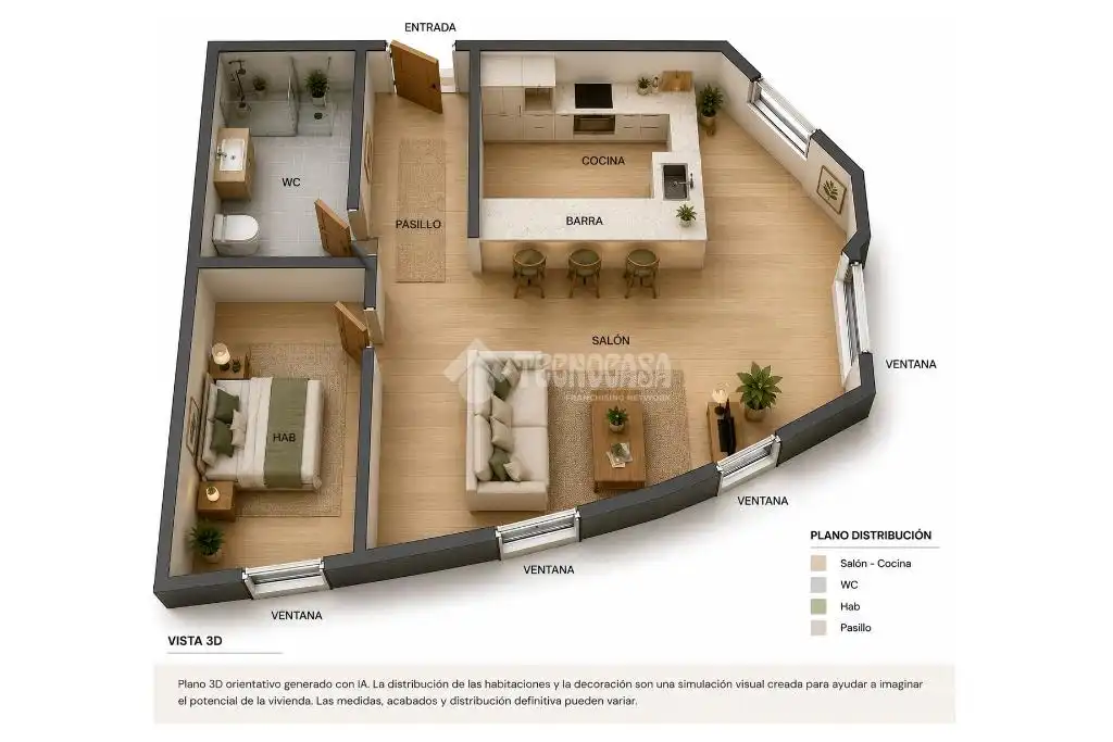 Flat for sale in Conil de la Frontera  with Air Conditioner