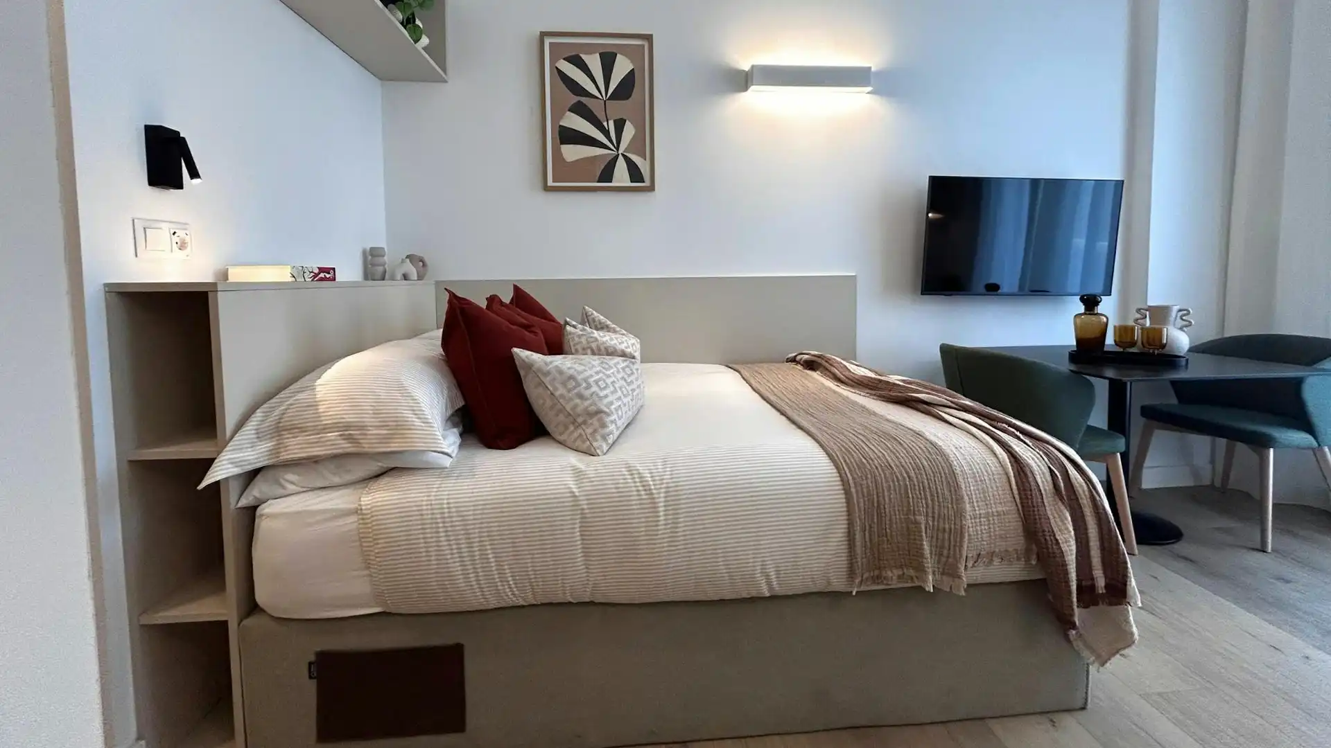 Schlafzimmer von Gebäude zur Miete in Madrid