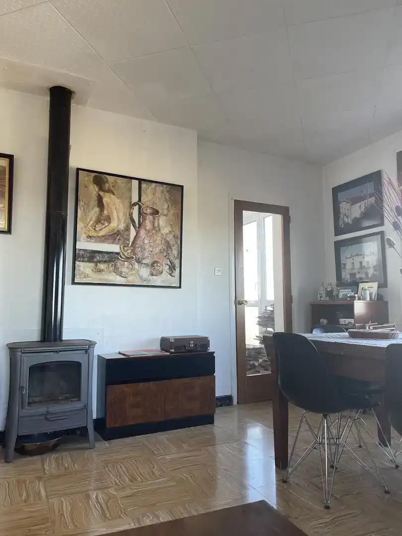 Sala de estar de Piso en venta en Montmaneu con Trastero, Amueblado y Balcón