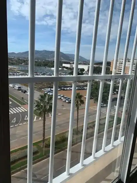 Parking of Flat for rent in Málaga  with Air Conditioner, Heating and Parquet flooring
