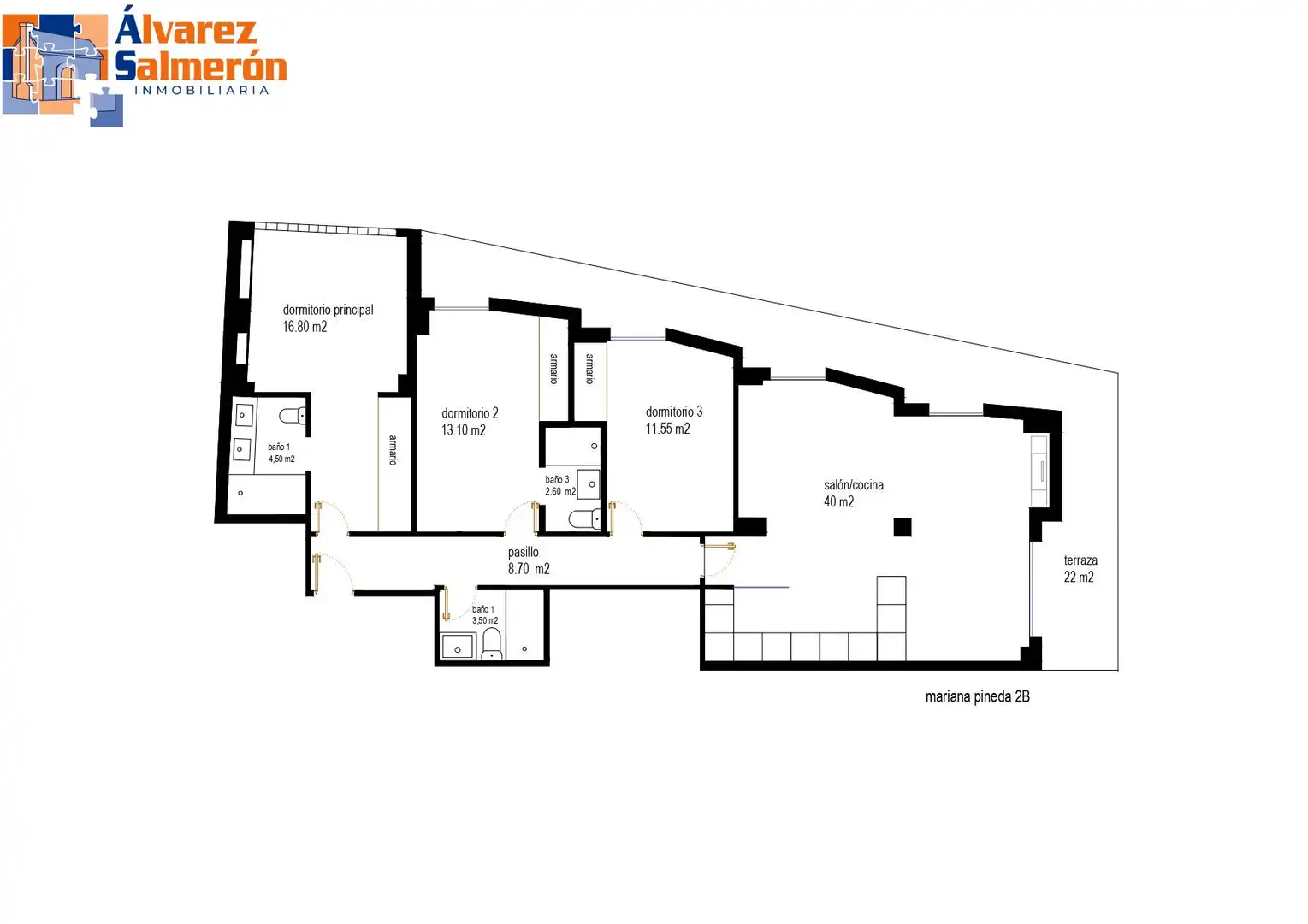 Appartement compact avec terrasse à vendre à 2 Calle Enriqueta Lozano, imagen 27