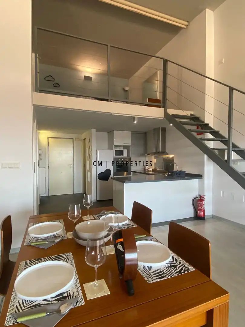 Kitchen of Flat for rent in Valencia  with Air Conditioner, Heating and Terrace