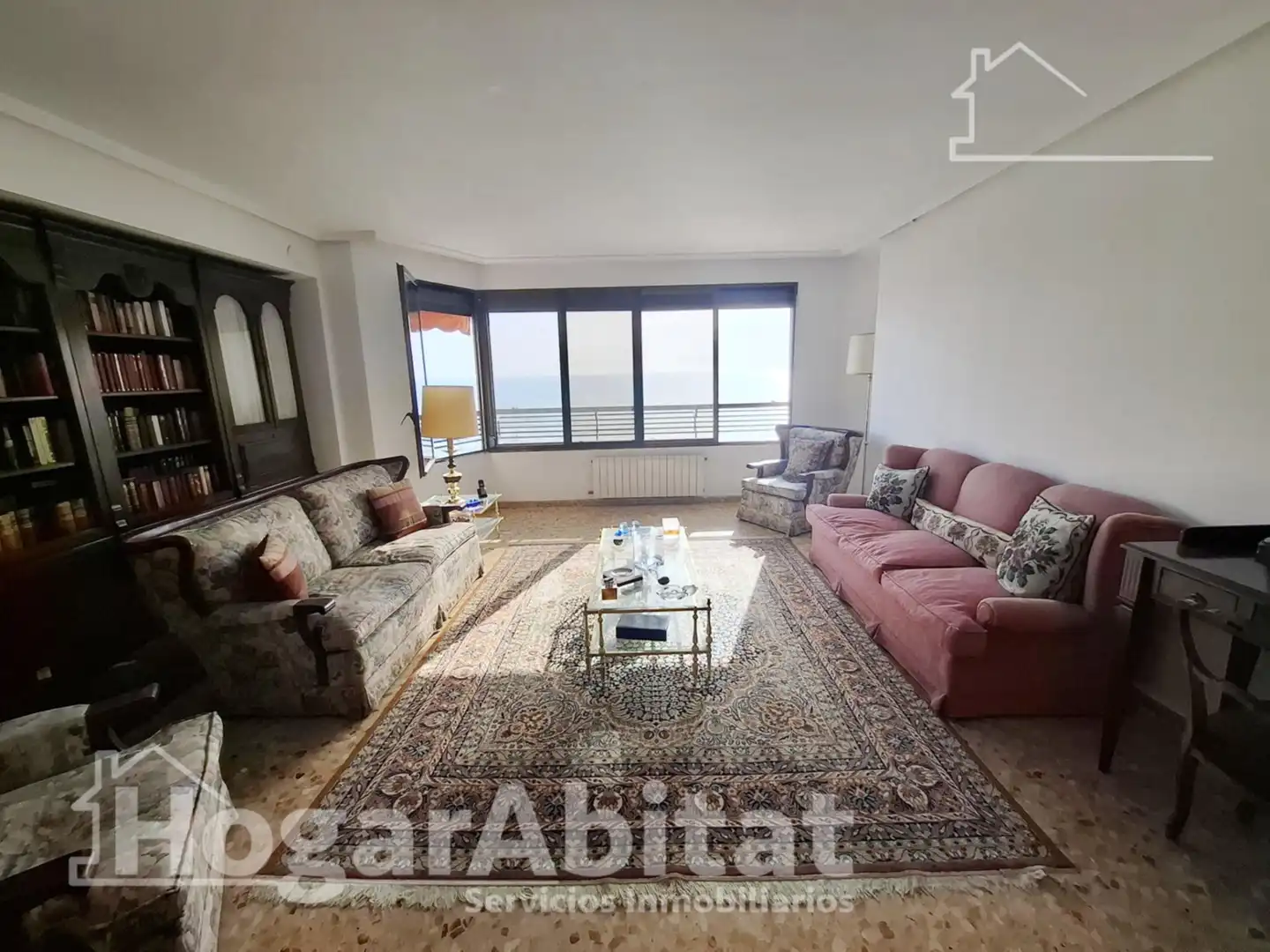Living room of Flat for sale in Alicante / Alacant  with Heating and Furnished