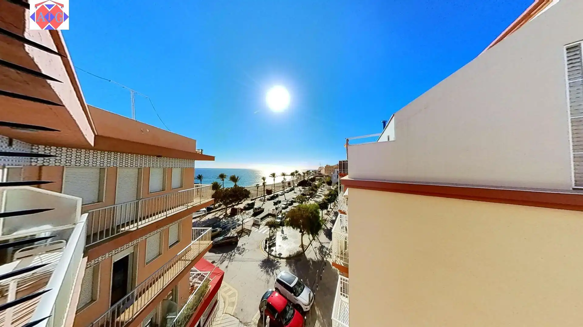 Exterior view of Apartments for sale in Gualchos  with Terrace, Furnished and Balcony