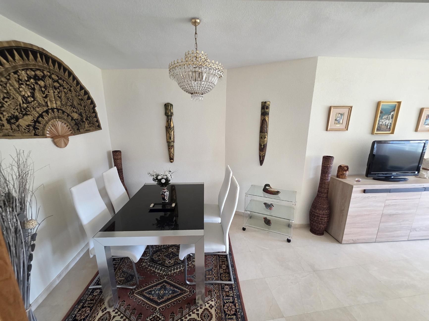 Dining room of Flat for sale in Castellón de la Plana / Castelló de la Plana  with Heating, Private garden and Parquet flooring