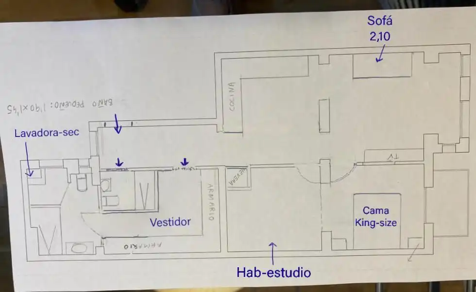 Piso en venta en Madrid con Aire acondicionado, Calefacción y Amueblado