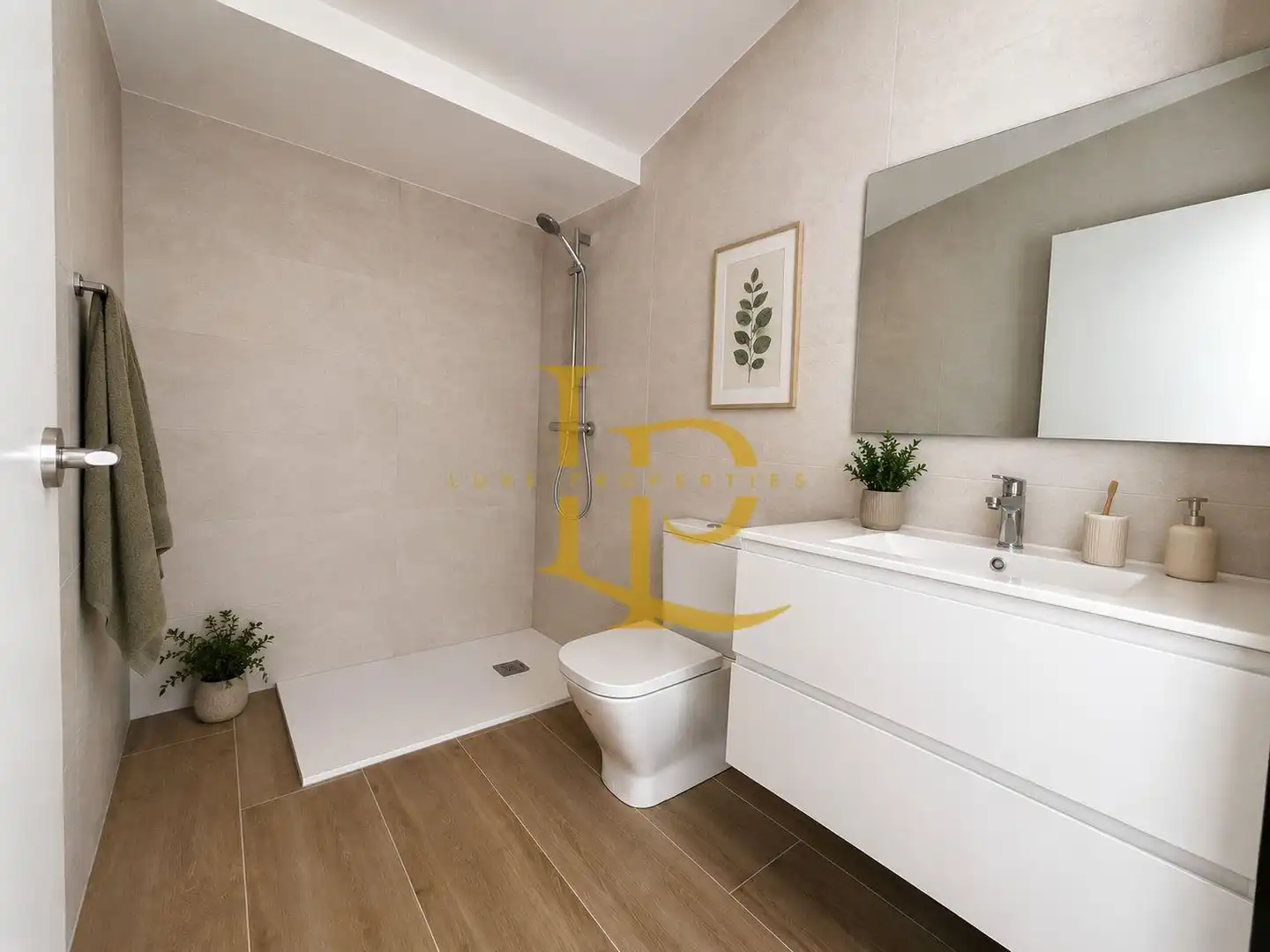 Baño de Ático en venta en Terrassa con Aire acondicionado, Calefacción y Parquet