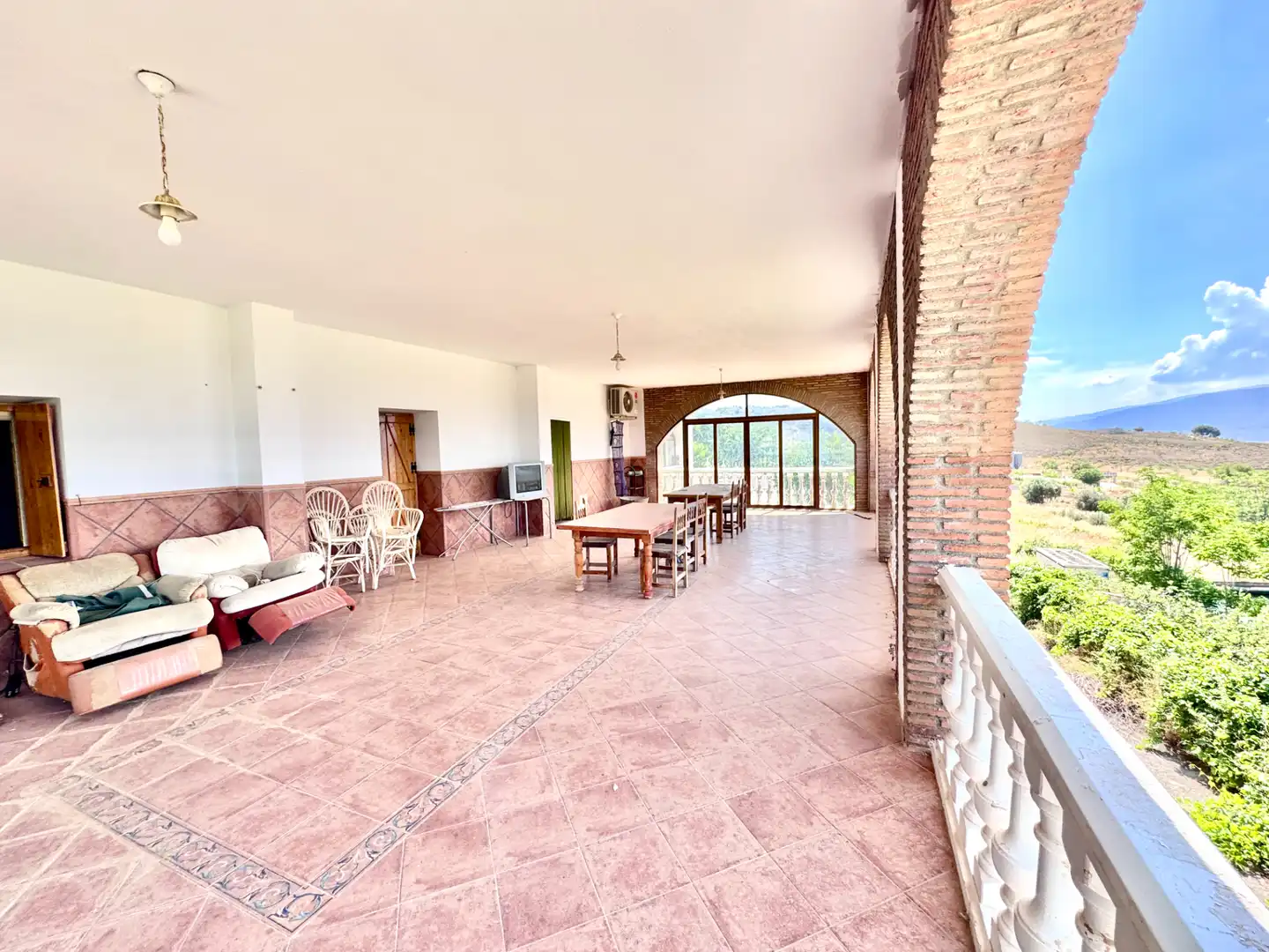 Terrace of Houses for sale in Laujar de Andarax  with Air Conditioner, Private garden and Terrace